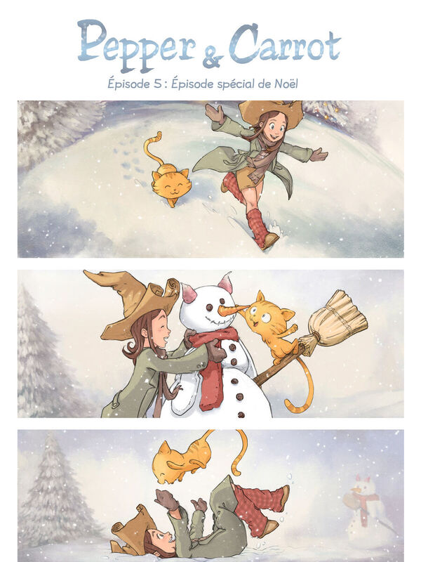 Couverture de Pepper&Carrot — Épisode spécial de Noël
