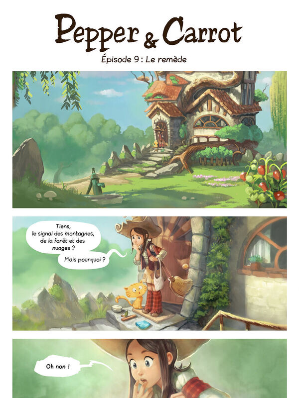 Couverture de Pepper&Carrot — Le remède