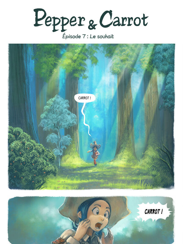 Couverture de Pepper&Carrot — Le souhait
